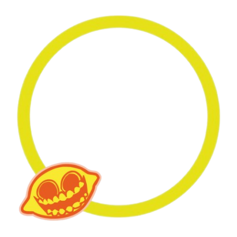 Lemon Demon Sticker Decoration