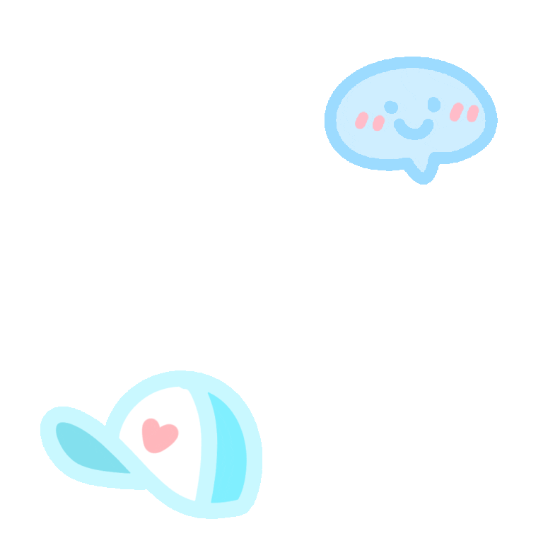 Blue Hat Decoration