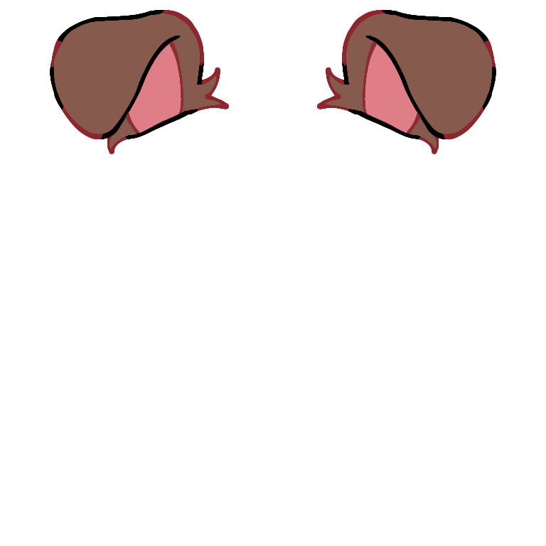 Dog Ears No Tail Decoration