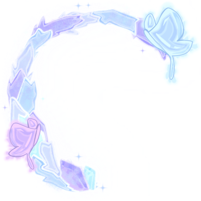 Gemstone Blue Decoration